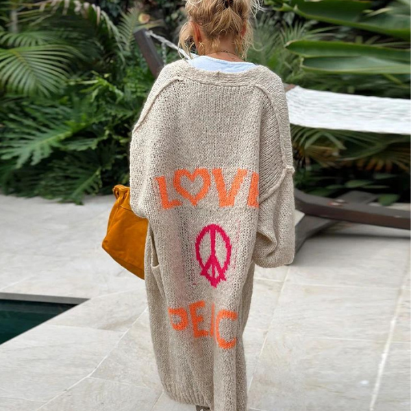 WW peace strickjacke - Ibiza