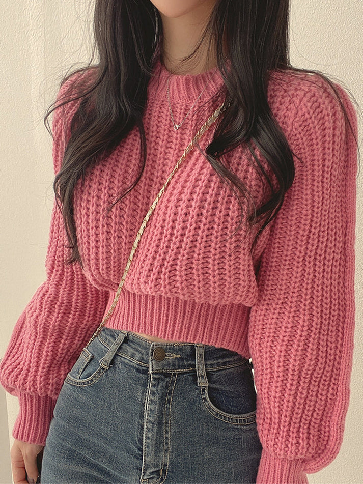 WW | Schicke Herbst Chunky Strickpullover für Frauen