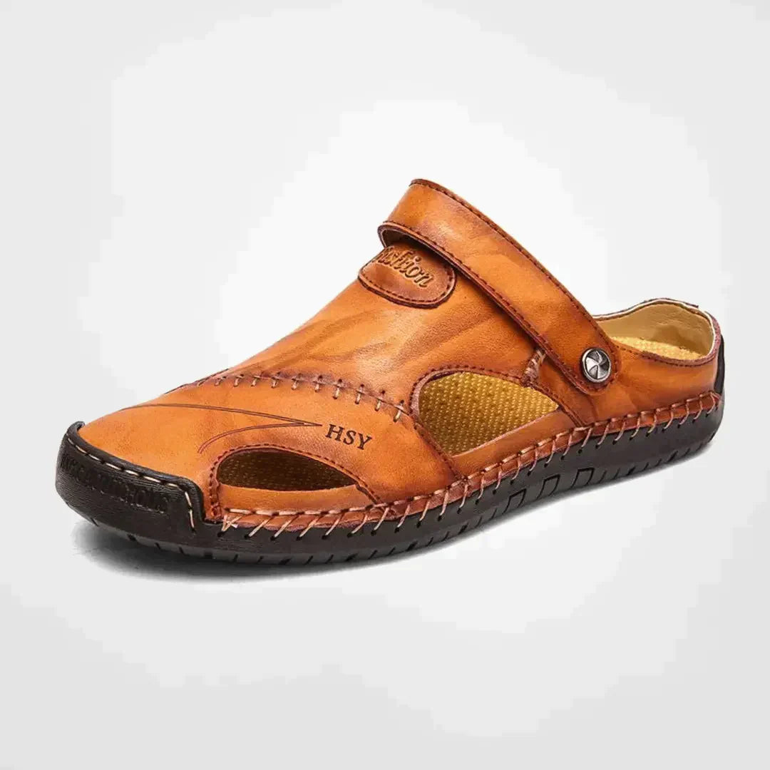 W&W Mode | Orthopädische Ledersandalen