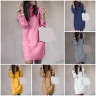 WW | Langes Strickkleid