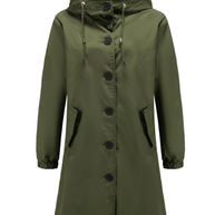 W&W Wasserdichte Jacke mit Kapuze