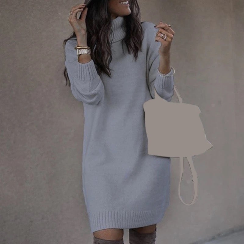 WW | Langes Strickkleid