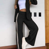 WW | Schick gestreiftes Blazer-Set für Damen