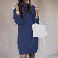 WW | Langes Strickkleid