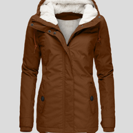 WW | Kapuze | Reißverschluss | Winterjacke | Damenjacke