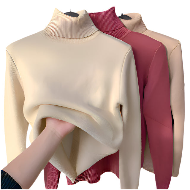 WW | Gemütlicher Woll Rollkragenpullover für Damen