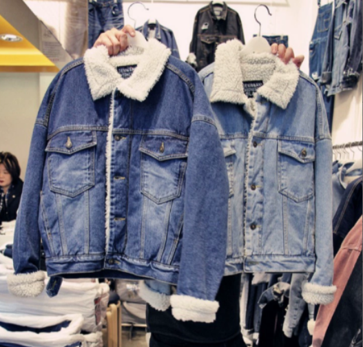 W&W Mode | Dicker Denim, Gefüttert Mit Fleece Für Frauen
