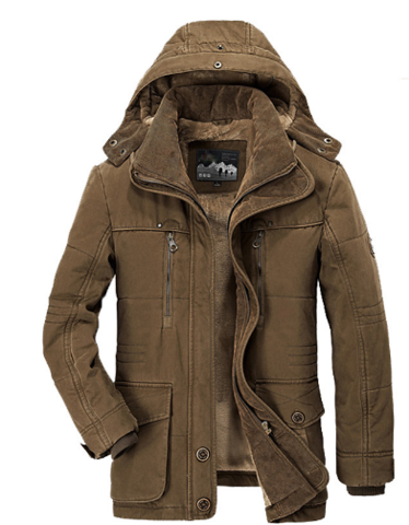 WW | Luxus Herren Fleece Winterjacke