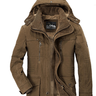 WW | Luxus Herren Fleece Winterjacke