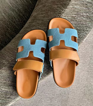 Damen Slip-on-Sandalen mit weichem Material