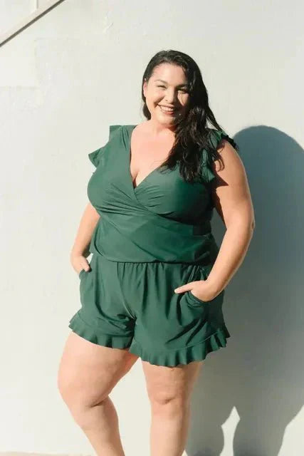 WW | Eingebauter Bh Mama'S Schwimmanzug Overall