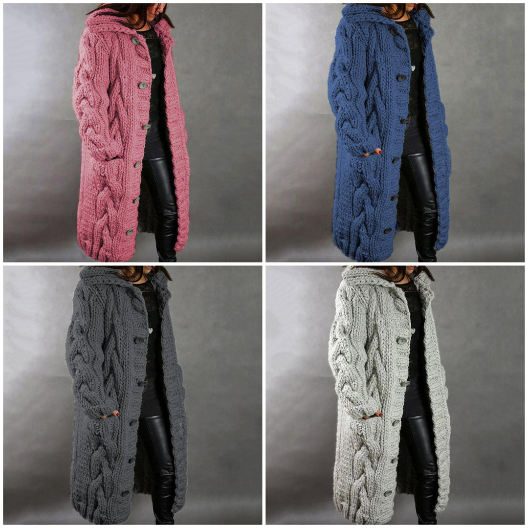 W&W Mode | Warme Longstrickjacke