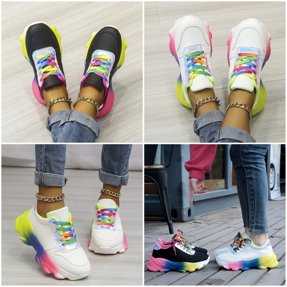 WW | Bunte Street-Style-Sneaker