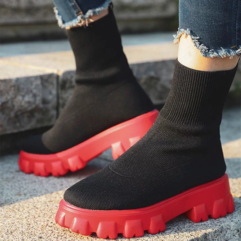 W&W Mode | Modische Plateaustiefel