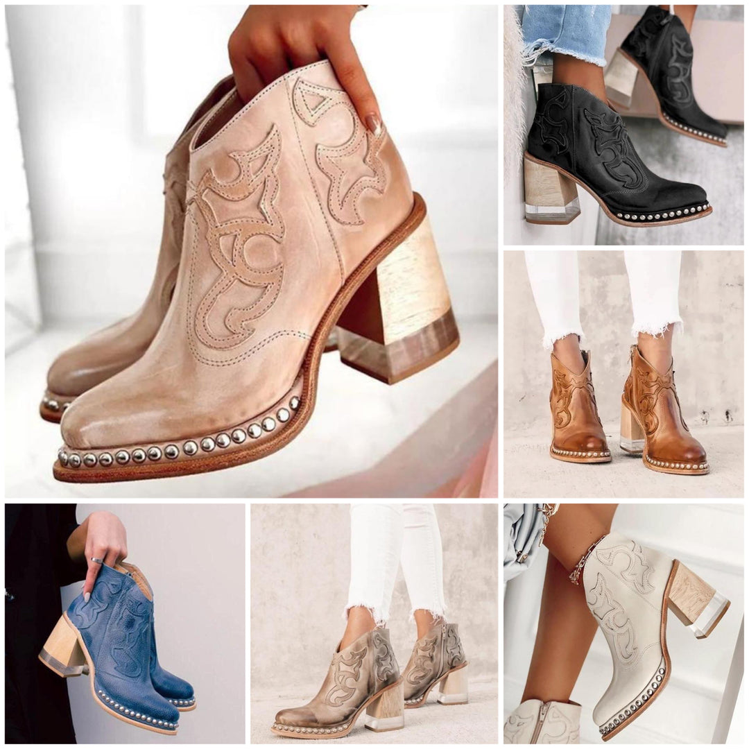 W&W Mode | Lässige Cowboy Ankleboots