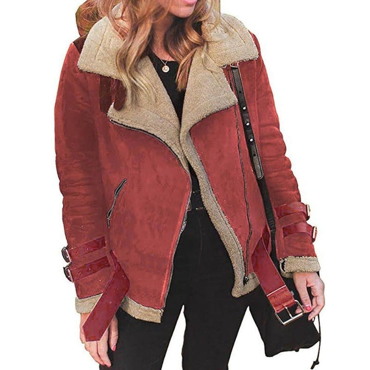 W&W Mode | Oversize Lammfelljacke