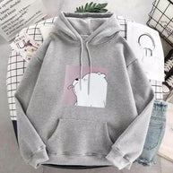 WW | Stylischer Oversize-Kapuzenpulli