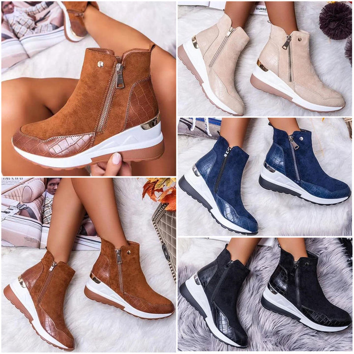 W&W Mode | High-Top-Platform Stiefelette