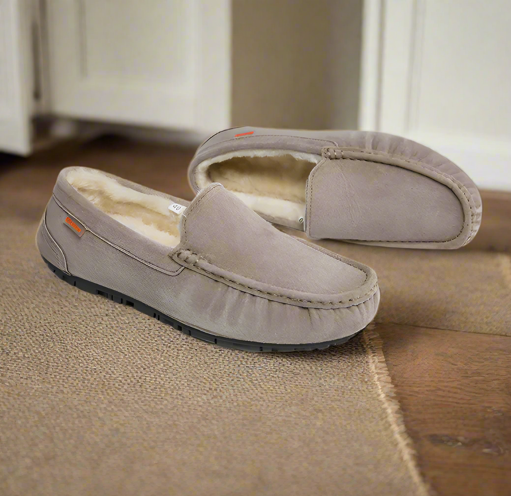 W&W Mode | Luxe Warme Gefütterte Mokassinschuhe Für Herren