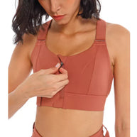 WW | Verstellbarer Reißverschluss-Sport-BH