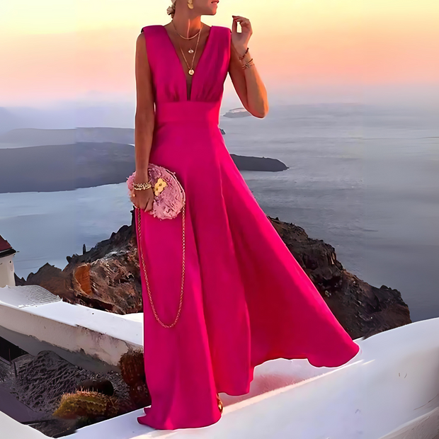 WW | Ärmelloses Kleid mit Print für Damen Emilia