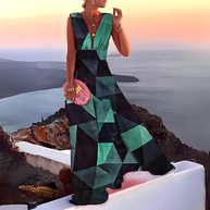 WW | Ärmelloses Kleid mit Print für Damen Emilia