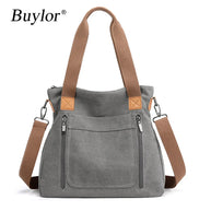 WW | Schultertasche Canvas