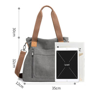 WW | Schultertasche Canvas