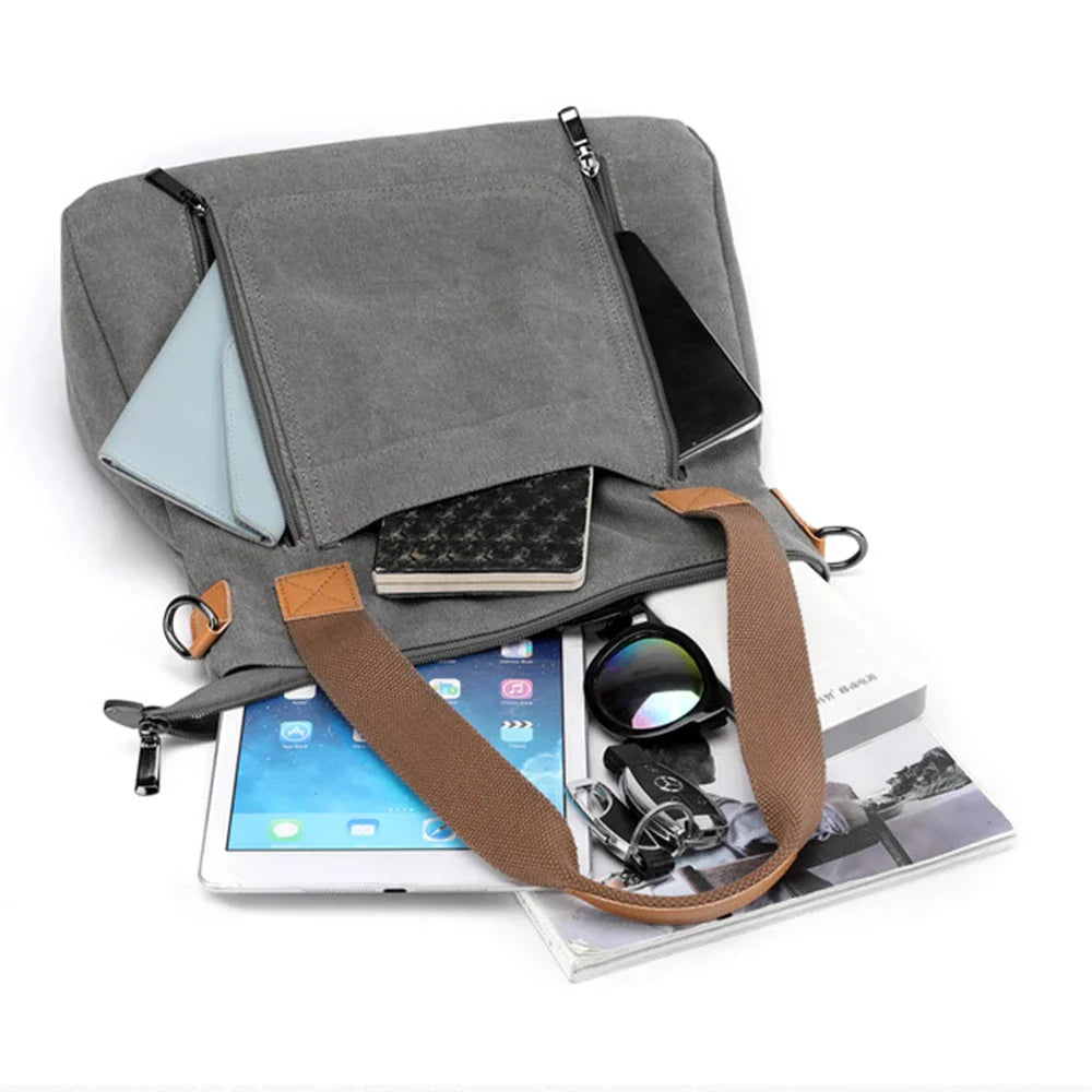 WW | Schultertasche Canvas