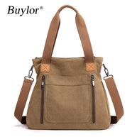 WW | Schultertasche Canvas