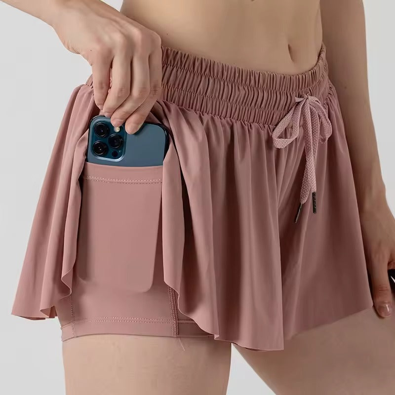 WW | 2 in 1 Damen Sportshorts