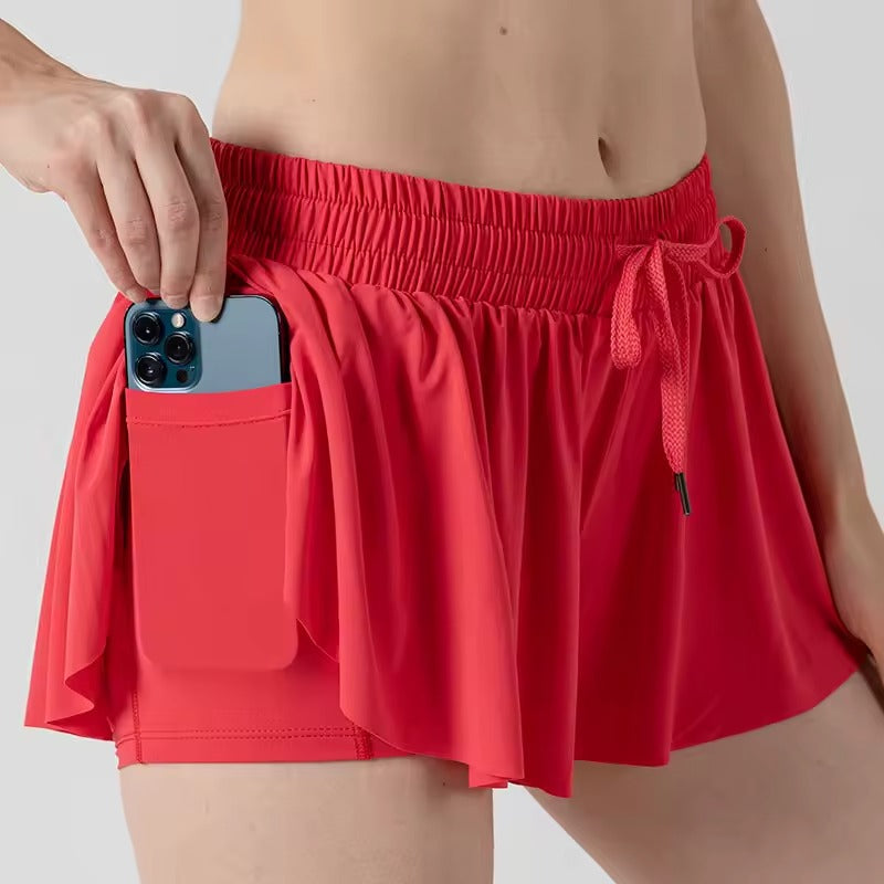 WW | 2 in 1 Damen Sportshorts