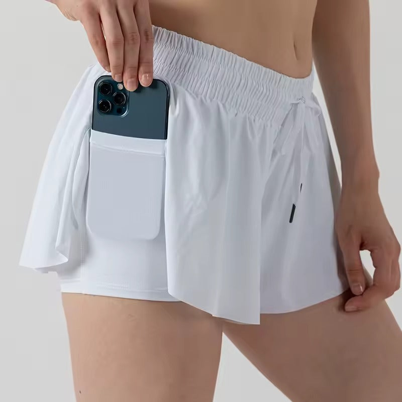 WW | 2 in 1 Damen Sportshorts