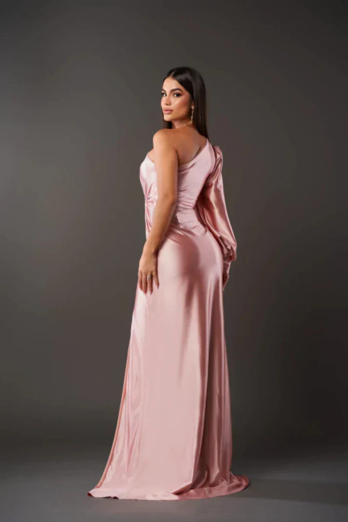 W&W Mode | Satinkleid Mühelose Eleganz Bei Jedem Schritt