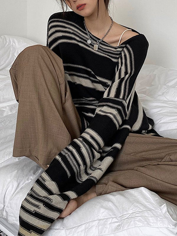 W&W Mode | oversized gestrickter Pullover