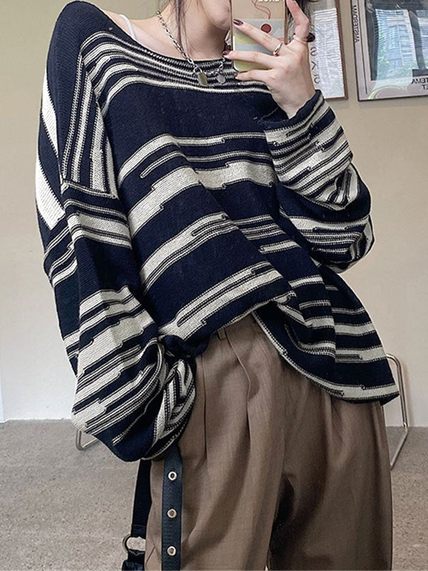 W&W Mode | oversized gestrickter Pullover