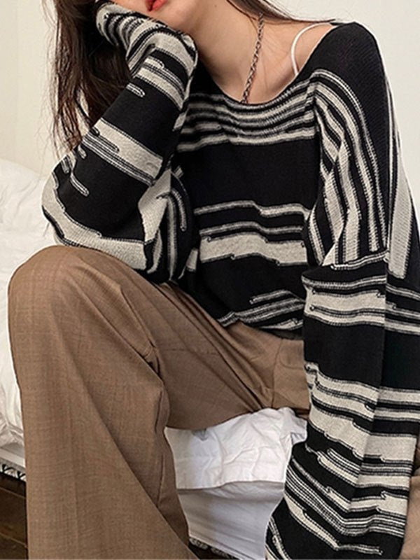 W&W Mode | oversized gestrickter Pullover
