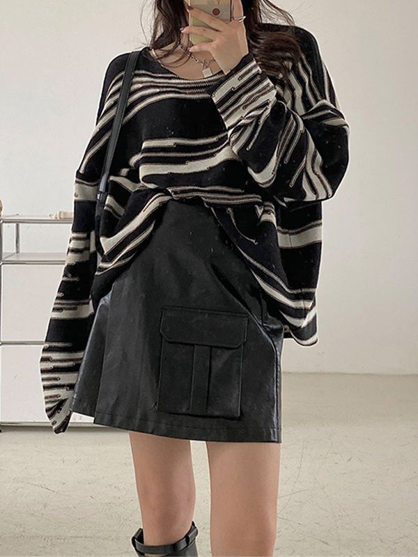 W&W Mode | oversized gestrickter Pullover