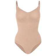 Beige Shapewear Bodysuit