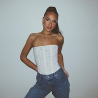 WW | Chiffon Korsett Top