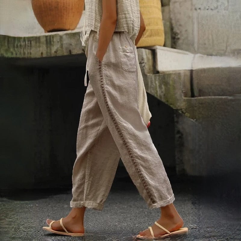W&W Mode | Bequeme Leinenhose für Damen