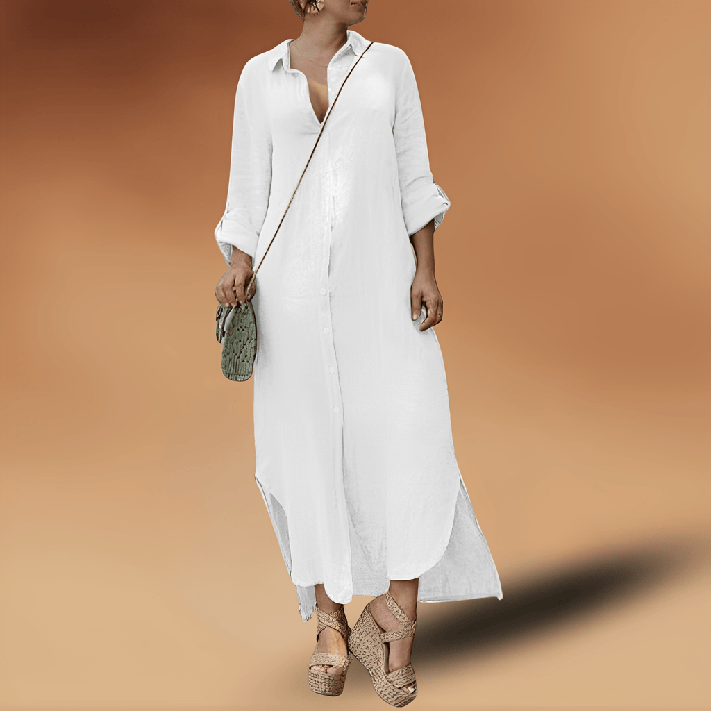 WW | Elegante Leinenkleid