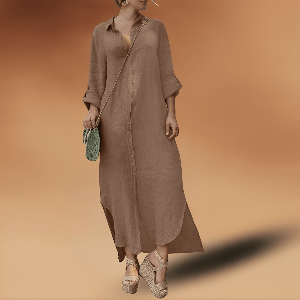 WW | Elegante Leinenkleid