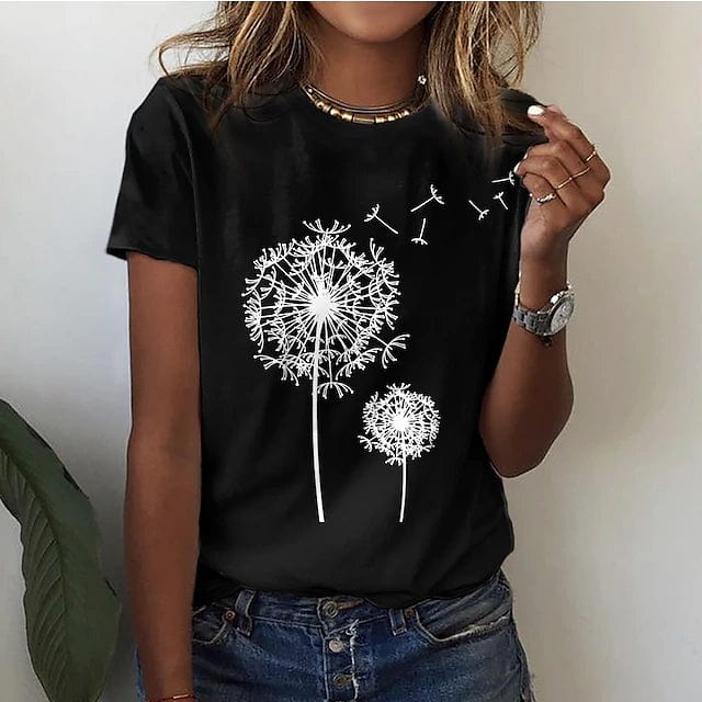 W&W Mode | Elegantes Löwenzahn Shirt