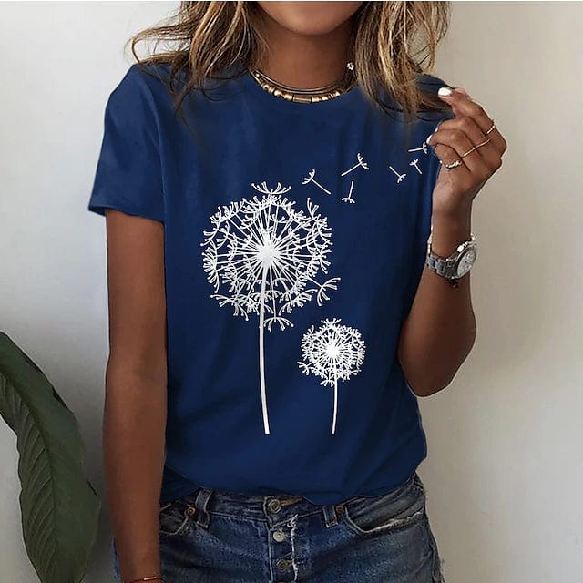 W&W Mode | Elegantes Löwenzahn Shirt