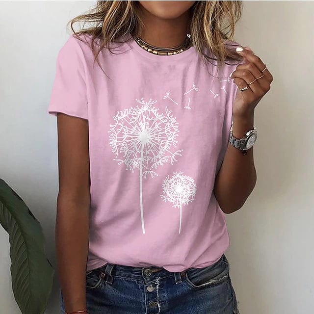 W&W Mode | Elegantes Löwenzahn Shirt