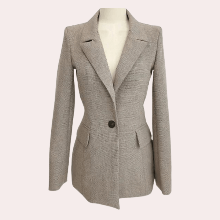 Damen dreiteiliger Hosenanzug mit Hose, Weste und Blazer