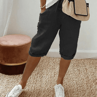 WW | Damen Shorts Kurze Hose Ultimativer Komfort Weiche Baumwollstoffe
