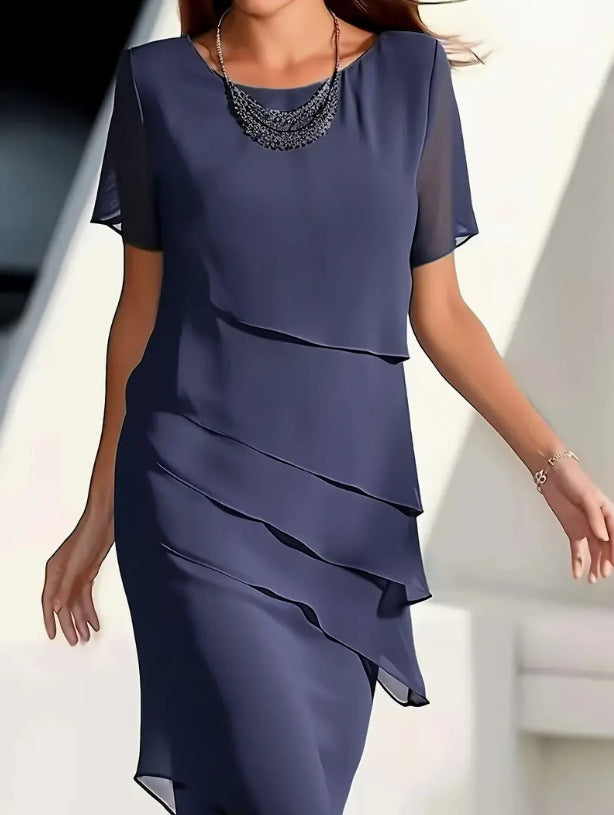 W&W Mode | Elegantes Damen Kleid Luftig, Feminin & Ideal Für Besondere Anlässe