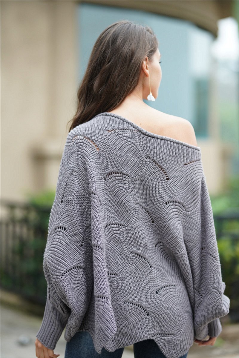 WW Es wird alles gut Strickpullover - Grün